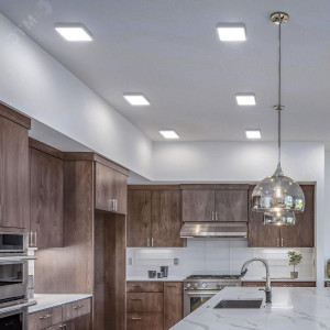 Светильник светодиодный LED 16-18-6K накладной квадратный 18Вт 6500К Б0054339