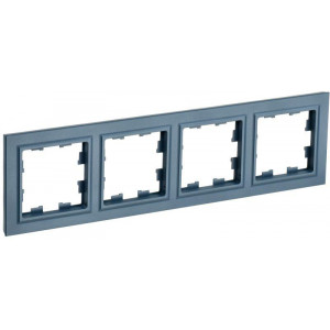 Рамка 4-м BRITE РУ-4-БрМ маренго BR-M42-K35