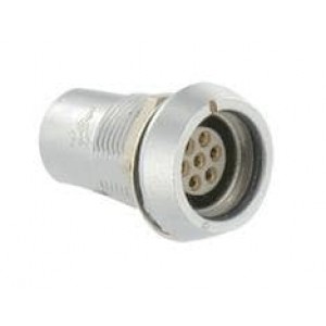 JBXHH2G04FCSDSR, Цилиндрические защелкивающиеся разъемы 4P Socket Receptacle IP68 Crimp Size 2