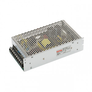 Блок питания HTS-250M-12 (12V, 20A, 240W) 020819, Источник напряжения с гальванической развязкой для светодиодных изделий. Входное напряжение 176-264 VAC. Выходные параметры: 12 В, 20 А, 240 Вт. Встроенный PFC >0,5. Негерметичный алюминиевый сетчатый корпус IP 20. Габаритные размеры длина 199 мм, ширина