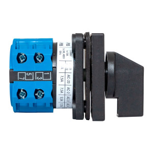 Переключатель кулачковый ПК-1-22 10А 2P -1-0-2- IP65 EKF