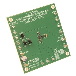 DC1735A, Средства разработки интегральных схем (ИС) управления питанием LTC3226EUD Demo Board ? 2-Cell Supercap Charger with Backup PowerPath Controller