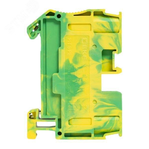 Клеммная колодка пружинная 6 Push-in земля