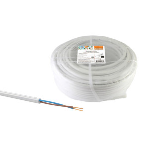 Провод ПВСмб 2х0,75 (5м), белый Народный SQ0118-0501