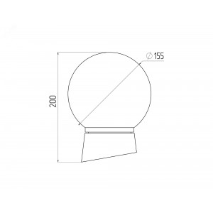 Светильник НБП 01-60-004 с наклонным основанием Гранат полиэтилен IP20 E27 max 60 Б0052011
