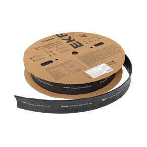 Трубка термоусадочная ТУТ нг 40/20 черн. tut-40-b