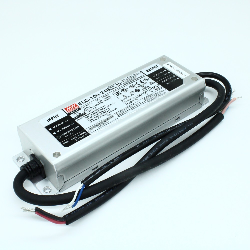 Изображение товара Источник электропитания светодиодов IP67 96Вт 24В DC стабилизация димминг