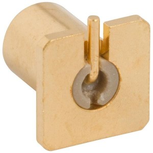 SMP-MSFD-PCR, РЧ соединители / Коаксиальные соединители SMP StraightPCB Jack Rear Mount 50 Ohm