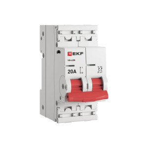 Выключатель нагрузки 2P 20А ВН-63N EKF PROxima S63220