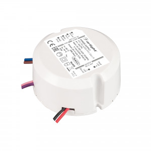 Блок питания ARJ-SN-44500-PFC-DALI-R (20W, 9-40V, 0.5A) 046793, Диммируемый источник тока по протоколу DALI и функцией Push Dim с гальванической развязкой для светильников и мощных светодиодов. Входное напряжение 220-240 VAC. Выходные параметры: 9-40В (500мА), максимальная мощность 20 Вт. Встроенный PFC >0,95.