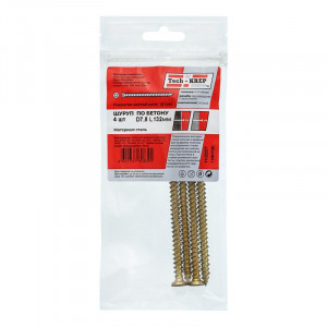 Шуруп по бетону 7.5х132 (уп.4шт) 112227