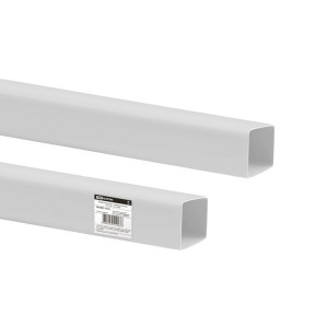 Воздуховод пласт. прямоугольный, 55х110, 1,5 м, SQ1807-1722