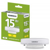Лампа LED T80 таблетка 15Вт 230В 3000К GX53 LL-T80-15-230-30-GX53-G