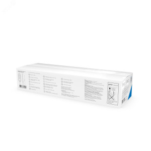 Светильник уличный Qplus 80W 9600lm 5000K 120-260V IP65 455*180*49мм черный КСС 