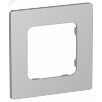 FLITE CLASSIC Рамка 1-местная РУ-1-К-ФлА алюминий IEK FI-M12-32-20-K47