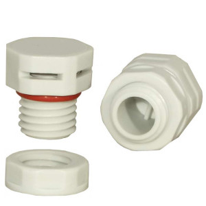 Клапан выравнивания давления  M20-VPBR, Клапан выравнивания давления M20х1,5, материал: латунь, покрытие: никель