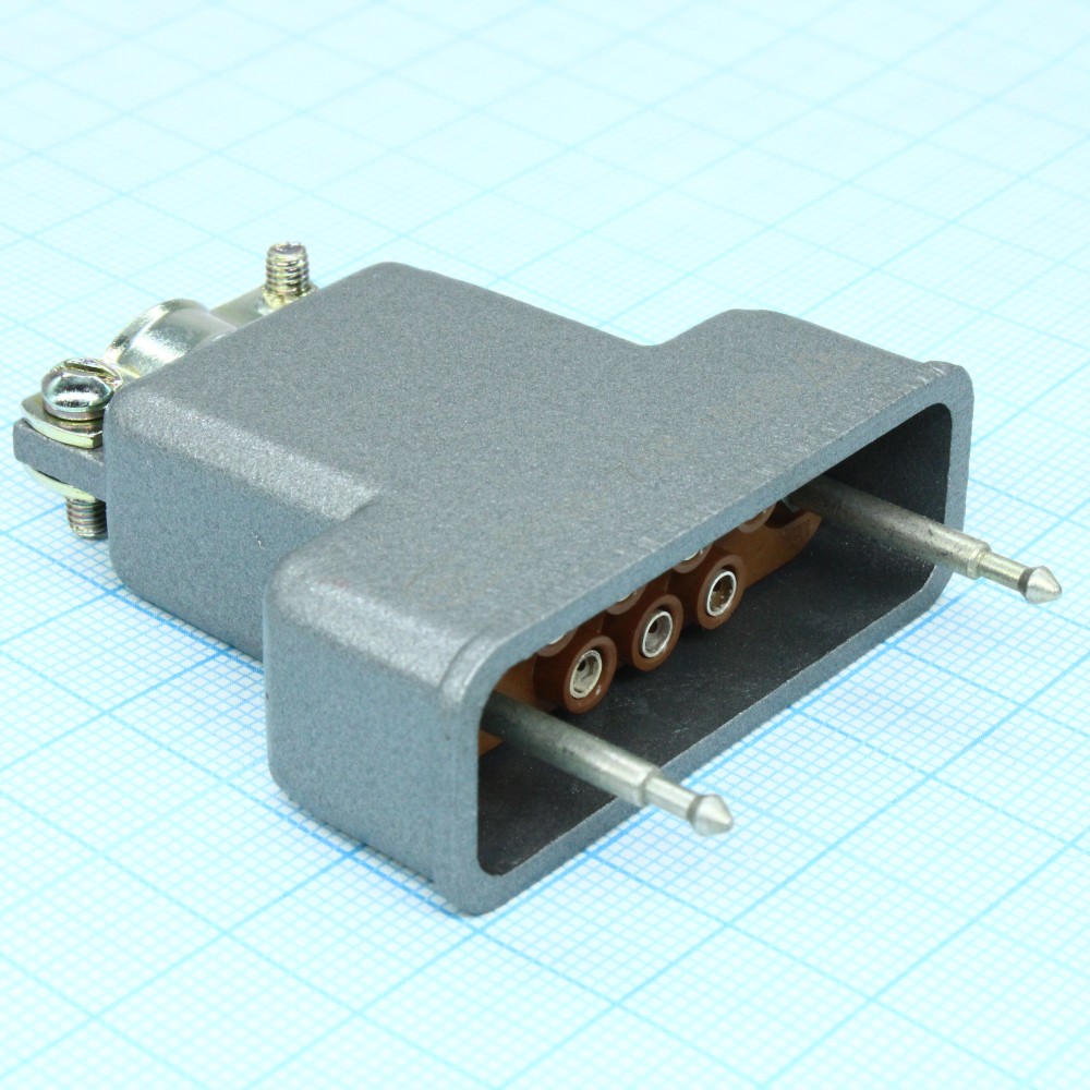 Изображение товара РП10-7 ЛП розетка с/к - надежный низкочастотный соединитель