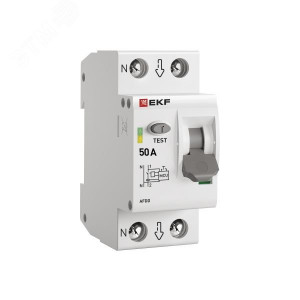 Устройство защиты от дугового пробоя (УЗДП) 1P+N 50А PROxima afdd-2-50-pro