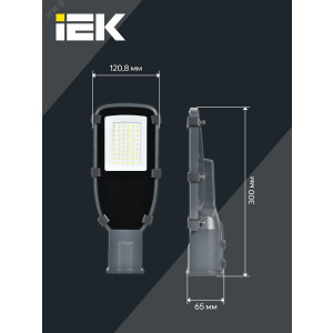 Светильник светодиодный ДКУ 1002-30Д 5000К IP65 сер. LDKU0-1002-030-5000-K03