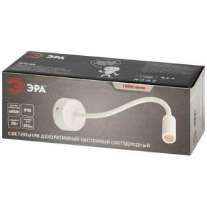 Светильник WL 33 WH 3Вт IP20 настенный бел. Б0056392