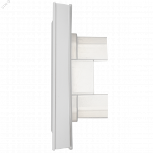 BRITE Рамка 2-местная IP44 РУ-2-БрАБ-44 арктический белый IEK BR-M22-44-K91