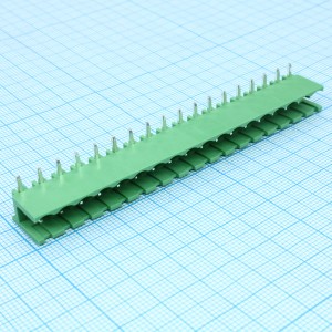 2EDGR-5.08-18P-14-00A(H), Разъемный клеммный блок на плату, 18 контактов. Серия 2EDGR-5.08