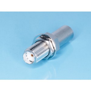 SMA-BC58J2, Разъем SMA гнездо на приборный блок RG-58, обжимной, крепление гайка
