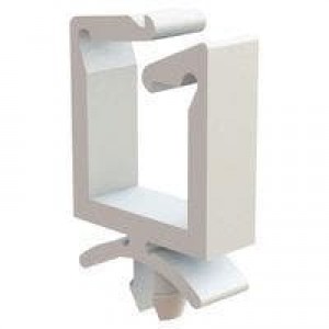 LWS-1-01, Кабельный монтаж и принадлежности Lock Wire Sdl,Snap Lock Mnt,Natural, Locking Wire Saddle,Natural,1K/Bag