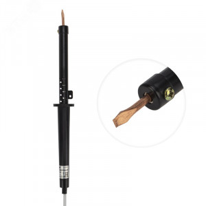 Паяльник ПП 40 Вт, пластиковая ручка, ЭПСН