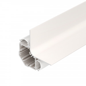 Профиль ARH-V-DUAL-HID-2000 WHITE 034985, Под заказ от 24 м. Алюминиевый накладной профиль для светодиодных лент и линеек с двусторонним свечением для создания эффекта «Отраженного света». Цвет-белый RAL9003 (порошковая окраска). Габаритные размеры (LхWхH): 2000x70x70 мм