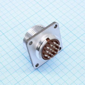 2PM24K19Z2, Разъем цилиндрический 19 контактов