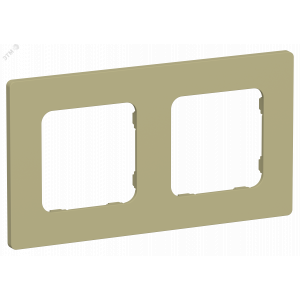 FLITE CLASSIC Рамка 2-местная РУ-2-К-ФлО оливковый IEK FI-M22-32-20-K26