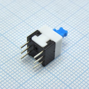 PSW-1 б/ф, Переключатель кнопочный 8х8мм I=0,1 A Напряжение, В: 30