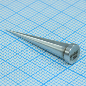LT 1LNW soldering tip 0,1mm Chromed, Жало для паяльника WP80/WSP80/FE75, длинный конус D=0,1мм, L=25,4мм