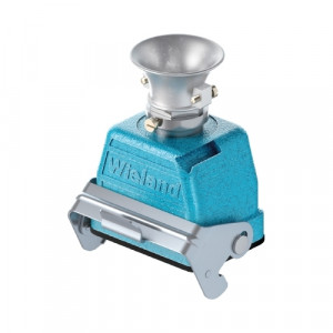 Крышка разъема Ex EX GOT GL 6 M20 09IA Z1, Крышка разъема на кабель, типоразмер 6B, взрывозащита, с уплотнителем, 1 отверстие с резьбой для кабельных вводов M20x1,5, с верхним расположением, с одной защелкой, материал корпуса: цинковый сплав