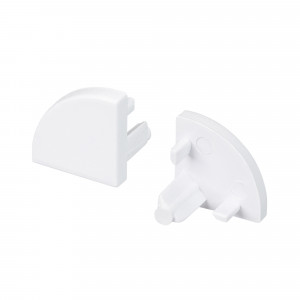 Заглушка ARH-KANT-H10 глухая 037357, Заглушка глухая для профиля ARH-KANT-H10. Материал пластик, белый. Цена за 1 шт.