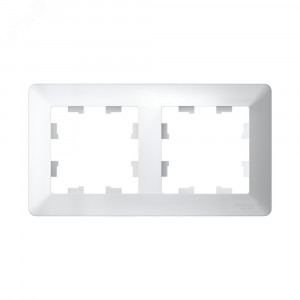 ATLASDESIGN AIR 2-постовая РАМКА, БЕЛЫЙ/дымчатый белый ATN220102