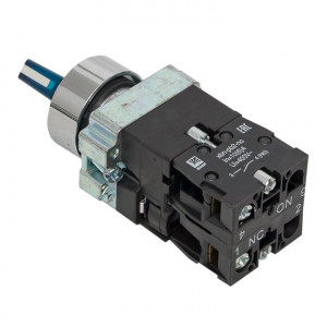 Переключатель BD21 2P c синей подсветкой 230В NO PROxima xb2-bk21-b-230