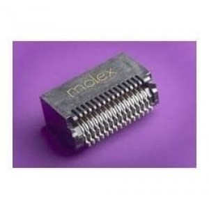 74441-0007, Соединители для ввода/вывода 30 Ckt Receptacle 15u" Au Plating