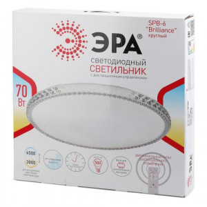Светильник потолочный светодиодный Классик с ДУ SPB-6-70-RC R Brilliance 70Вт 3000-6500К 5950Лм круглый Б0036369