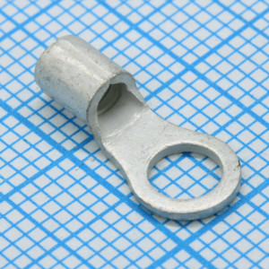 Наконечник кабельный ПМ 2.5-4, Наконечник кабельный кольцевой М4 под пайку или опрессовку проводов сечением до 2.5 мм2