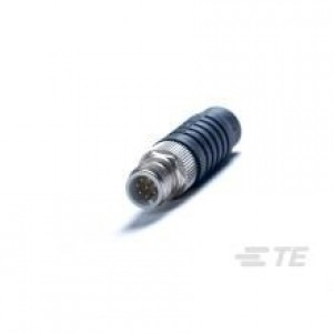 1-2823449-5, Цилиндрические метрические разъемы M12AM8,CAT 5 RADOX 6 6MM,H&S