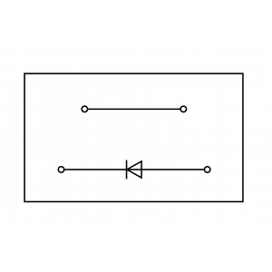 Этажная клемма WT 4 E G-URL, Этажная функциональная клемма, 2 этажа, тип фиксации провода: винтовой, номинальное сечение: 4 мм кв., 1A, 1000V, ширина: 6 мм, цвет: оранжевый, тип монтажа: DIN35