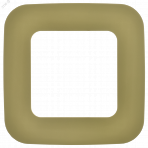 FLITE ARTISTIC Рамка 1-местная РУ-1-А-ФлО оливковый IEK FI-M12-31-20-K26