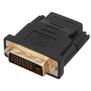 Переходник штекер DVI-I - гнездо HDMI REXANT(кр.10шт) [17-6811]