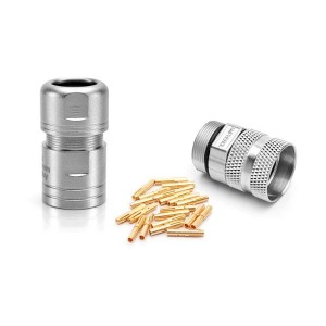 MA1CAE1700-KIT, Цилиндрические метрические разъемы Plug E Cwfemale 17pos