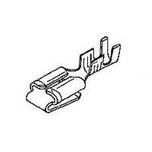 62026-1, Клеммы 187 PB FST RCPT TAB Reel of 3500