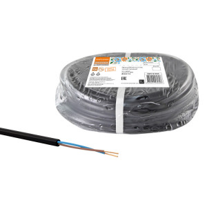 Провод ПВСмб 2х2,5 (5м), черный Народный SQ0118-0520