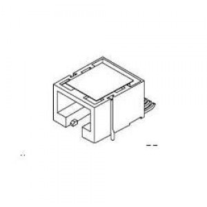 85502-5007, Модульные соединители / соединители Ethernet RA MODULAR JACK SMT LOW PROFILE 6/6