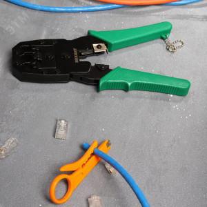 HT-200 (HT-315), Кримпер для обжима 8P8C, 6P6C, 4P4C, заделка витой пары